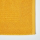 image 4 of Homescapes Imperial Plain Cotton Ochre Yellow Bath Mat Yellow