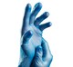 image 5 of Touchguard Blue Vinyl Powder Free Gloves - Box of 100x