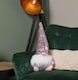 image 2 of 46cm Plush Christmas Bearded Gonk with Pink & Silver Sequined Hat Christmas Decoration