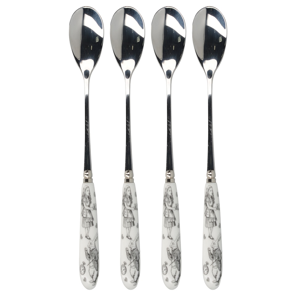 image 1 of V&A Alice in Wonderland Teaspoon Set 4 Piece
