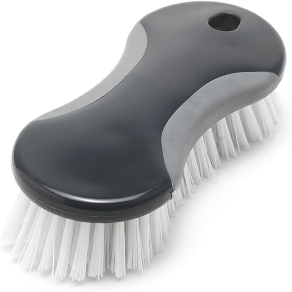 image 1 of Addis ComfiGrip Scrubbing Brush, Metallic Graphite N/A