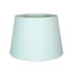 image 1 of Traditional 8 Inch Duck Egg Linen Drum Table-Pendant Lamp Shade 40w Maximum | Blue