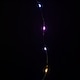 image 5 of 50 LED 2.5m Premier MicroBrights Indoor Outdoor Christmas Multi Function Battery Operated Lights with Timer on Pin Wire in Rainbow