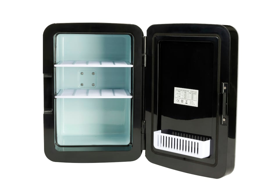 image 1 of Sensio Home 10L Mini Fridge Cooler & Warmer Black, AC & DC Power