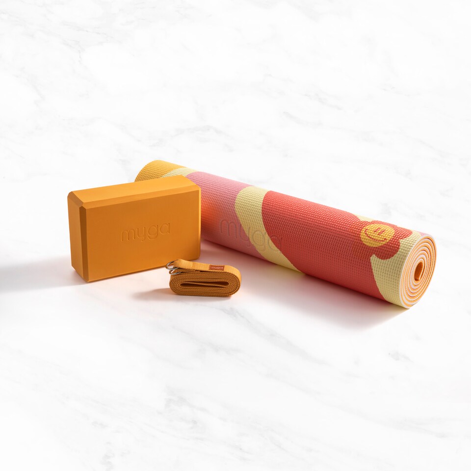 image 1 of Myga Yoga Set - Groovy | Orange