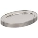 image 1 of Argon Tableware 6x Oval Serving Platters - 60 x 41cm - Stainless Steel Dinner Tray Oval Plate Small Appetizer Serving Dishes