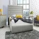 image 5 of Terra Plush King Bed Frame - Silver