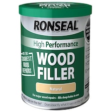 Ronseal - High-Performance Wood Filler White 550g