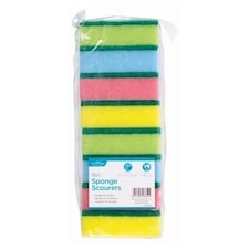 Ashley Sponge Scourers - Multi - Pack of 8 Multi