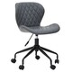 image 1 of Interiors by Premier Brent Grey And Black Home Office Chair