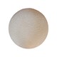 image 8 of Artisan Furniture Solid Wood Cream Boucle Rounded Footstool, Upholstered, Brown and Cream
