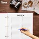 image 4 of ARPAN Extra-Large 3-Ring Binder Self Adhesive Photo Album – 20 Sheets / 40 Sides – Sticky Page Scrapbook Memory Album for Photos, Keepsakes & Special Occasions