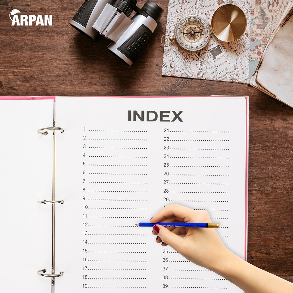 image 1 of ARPAN Extra-Large 3-Ring Binder Self Adhesive Photo Album – 20 Sheets / 40 Sides – Sticky Page Scrapbook Memory Album for Photos, Keepsakes & Special Occasions