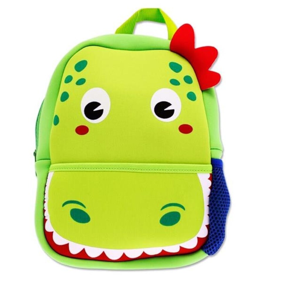 image 1 of Cute Animal Junior Dinosaur Design Neoprene Backpack by Emotionery
