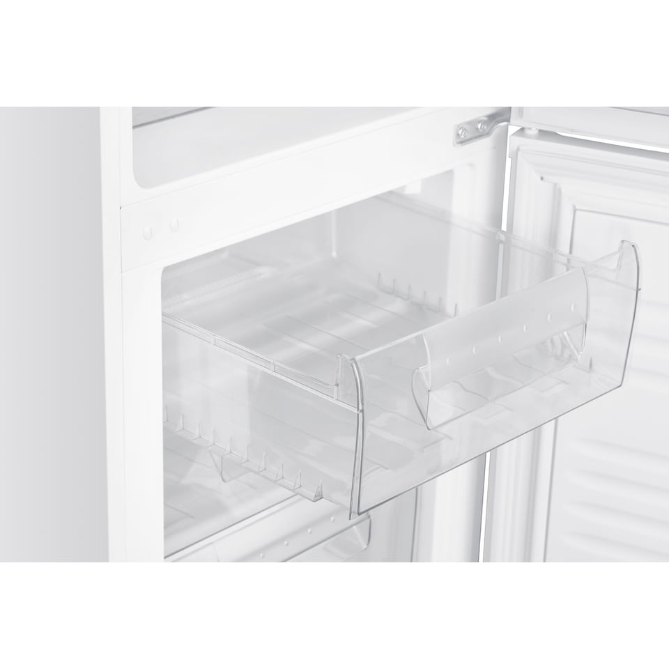 image 1 of HYE 60-40 Freestanding Fridge Freezer, 207 Litre, 55cm, White - RF01FF207W01