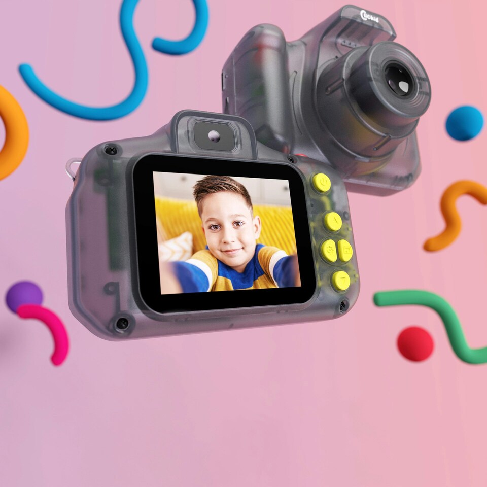 image 1 of Majority CLCKID Kids CAM10 Camera | Dual Lens with 8 x Zoom | Video Recording