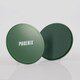 image 3 of Phoenix Fitness Dual Sided Gliding Discs Teal | Green