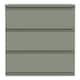image 3 of Edmore 3 Drawer Chest in Sage Green