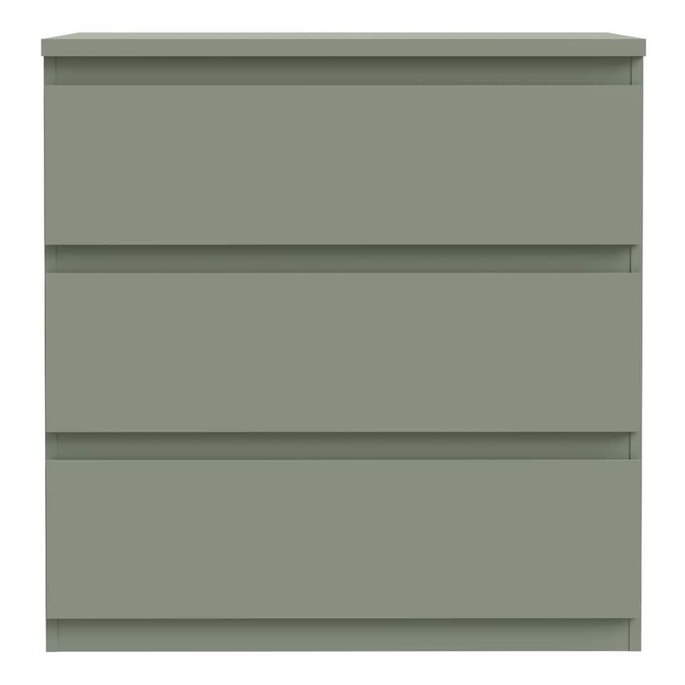 image 1 of Edmore 3 Drawer Chest in Sage Green