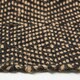 image 4 of Homescapes Black Geometric Jute Rug - 120 x 180 cm