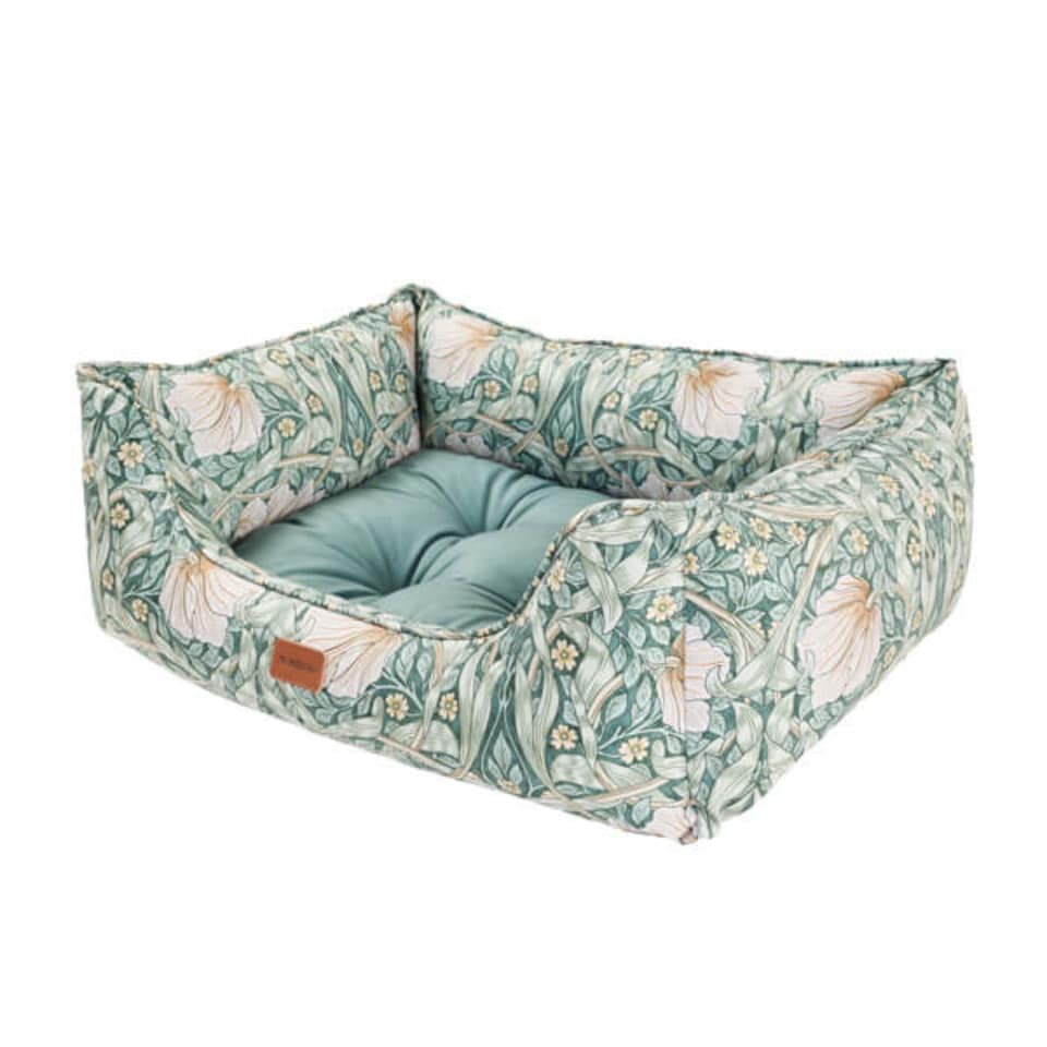 image 1 of Morris & Co Pimpernel Large Square Dog Bed