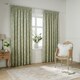 image 1 of Wylder Bella Floral Sage Pencil Pleat Curtains 229 x 229cm Green | Sage Green