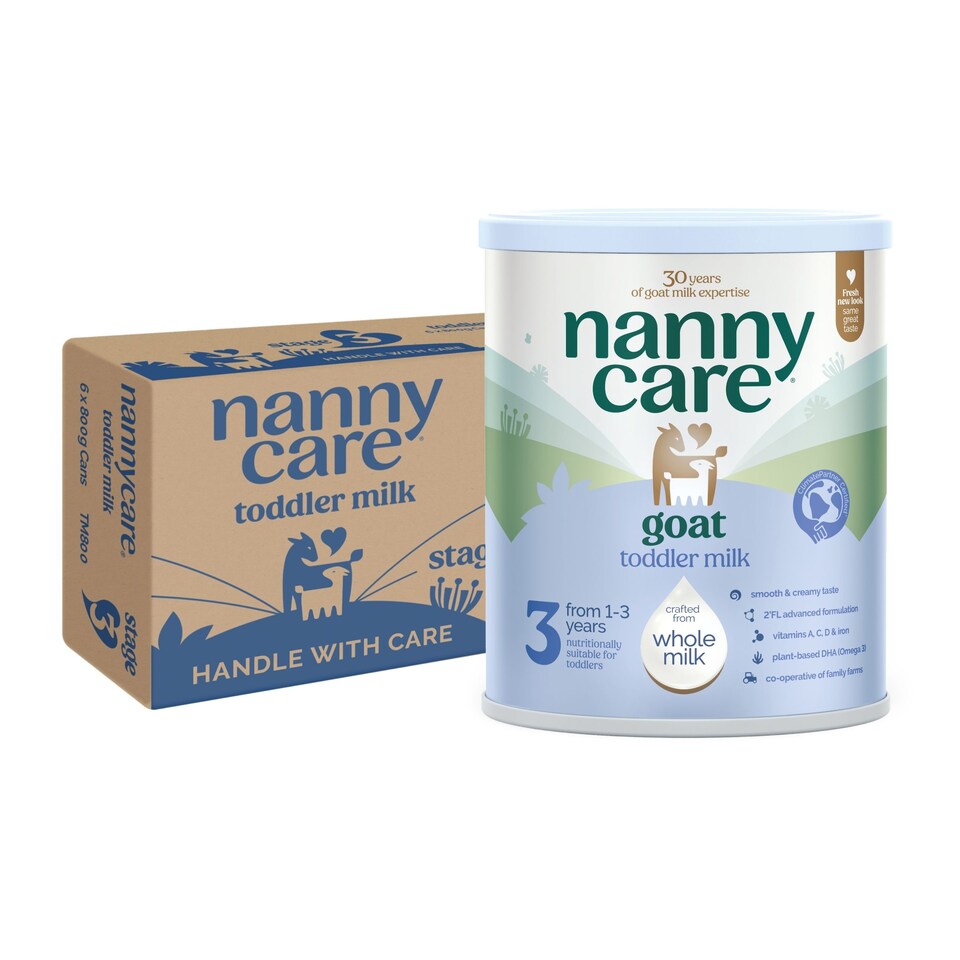 image 1 of Nannycare Toddler Goat Milk Formula - Stage 3 (800g - box of 6)