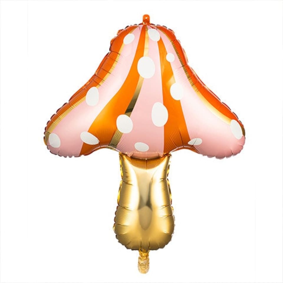image 1 of Vibrant Mushroom Metallic Giant Helium Foil Balloon 95cm / 37 in
