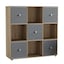 Oak & Light Grey