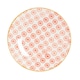 image 4 of Nicola Spring Hand-Printed Side Plates - 18cm - Red - Pack of 6 Red