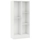 image 1 of COSTWAY 5-Cube Bookcase Wooden Storage Organizer White White