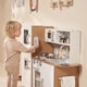 image 4 of Kidoz Signature Wooden Play Kitchen for kids - Role Play Kitchen - White
