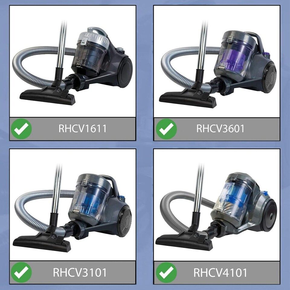 image 1 of SPARES2GO Spare Parts Hose Tool Kit for Russell Hobbs RHCV1611 Compact XS, RHCV3101 ATLAS2, RHCV3601 ATLAS2, RHCV4101 Fits TITAN2 Vacuum Cleaner