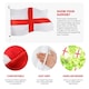 image 2 of Pack of 1 28 Piece England Set - Flags, Bunting, Headbands & Inflatables Red | One Size