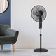 image 2 of Pro Breeze 16inch Pedestal Fan - Black
