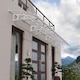 image 2 of Patio Cover Bordeaux Door Awning Canopy 6690 Clear - Acrylic - L670.5 x W139 x H33 cm - White | White