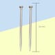 image 9 of Pack of 440 26mm Nickel Office Pins (50g)