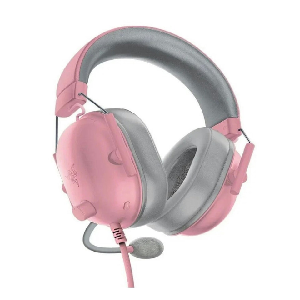 image 1 of Razer BlackShark v2 X Xbox Licensed Gaming Headset Quartz 3.5mm Jack | Pink