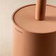 image 4 of Cosmic Free Standing Toilet Brush Holder Blossom w/ Durable Resin for Bathroom
