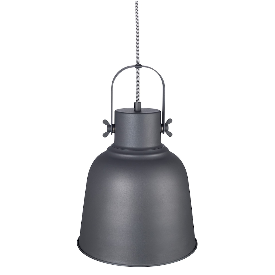 image 1 of Nordlux Adrian Indoor Pendant Light Black Metal E27 Adjustable Head - Mains Powered, IP20