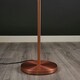image 2 of ValueLights Forseti Brushed Copper Floor Lamp and LED Bulb