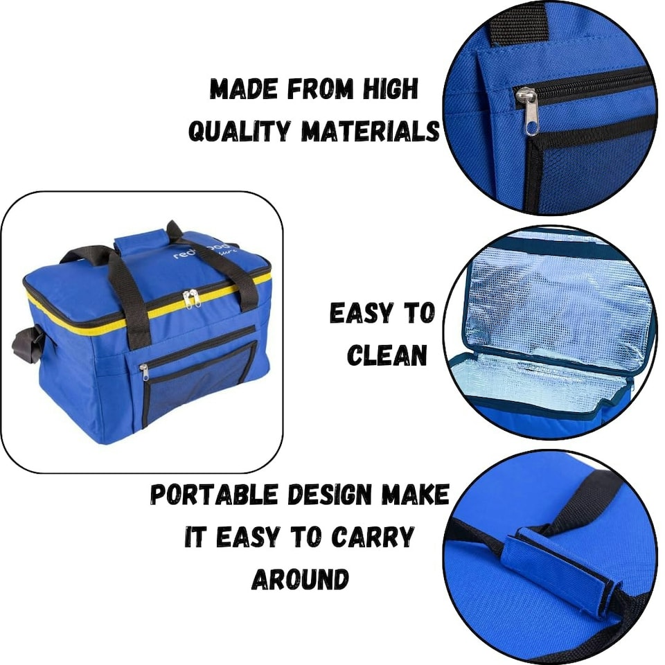 image 1 of Marco Paul Insulated Lunch Cool Bag 40cm