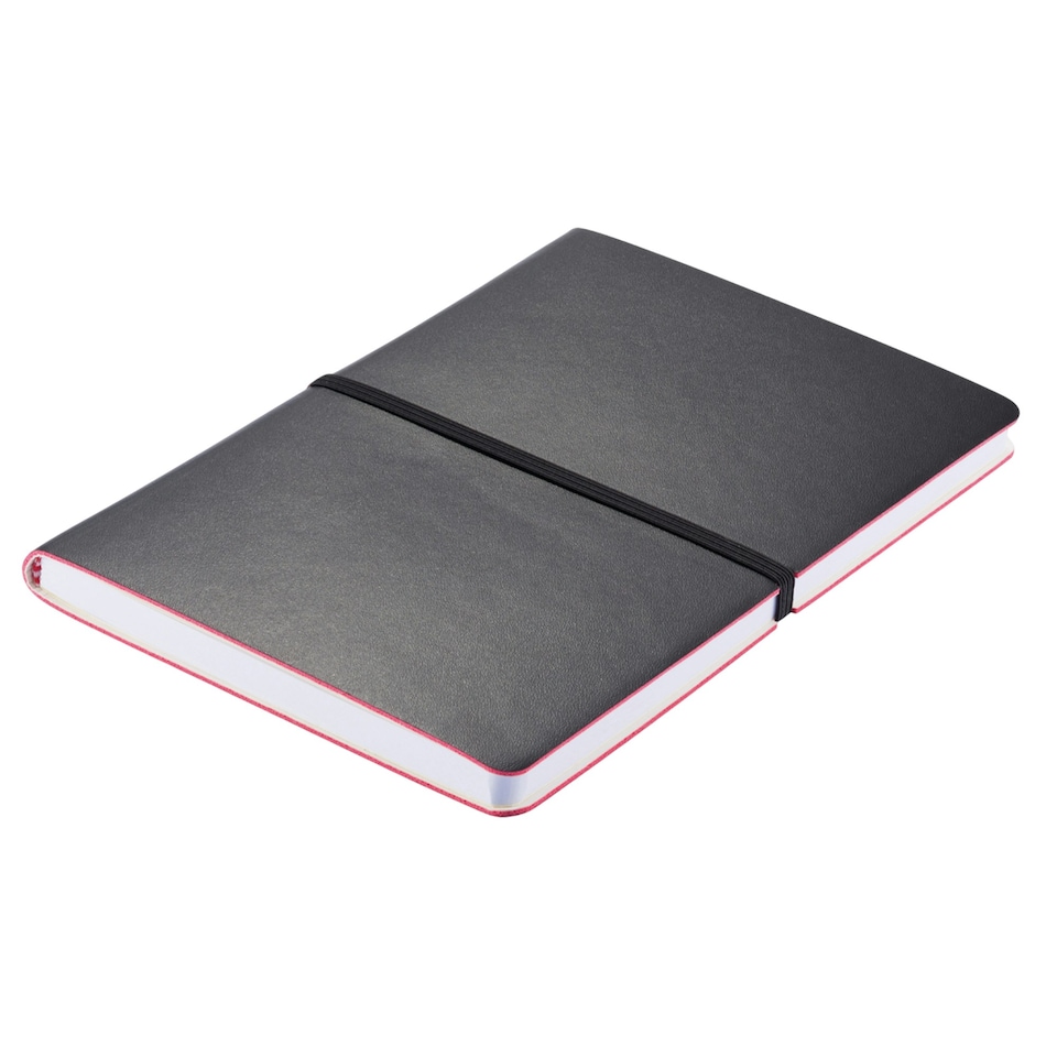 image 1 of XD Collection Deluxe Soft Cover A5 Notebook - Black - One Size