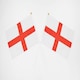 image 4 of St George Hand Flags 10 Pcs Multi