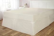 Easy Fit Polycotton Valance Ultra Soft Touch | Cream | Single | 1
