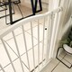 image 10 of Safetots Extra Tall Curved Top Safety Gate, 71cm - 80cm, Matt White, Extra Tall 100cm in Height, Pressure Fit Stair Gate
