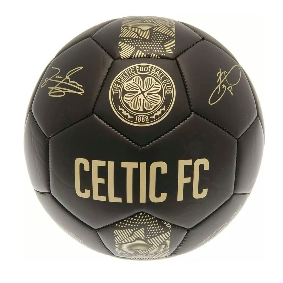 image 1 of Celtic FC Phantom Football Size 5 Black