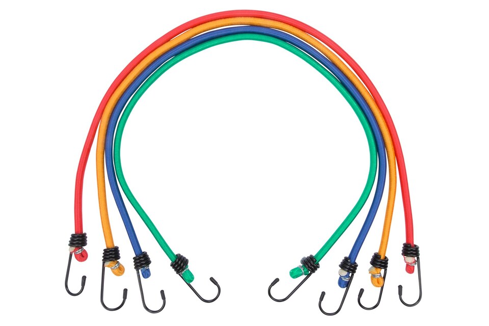 image 1 of Blue Spot Tools - 4 Pce 75CM Bungee Cords