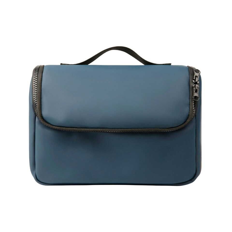 image 1 of Vinga Baltimore Travel Toiletry Bag - Navy - One Size | Blue