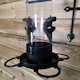 image 5 of Tom Chambers Roll Top 2 Port Garden Wild Bird Hanging Grey and Black Plastic Seed Feeder